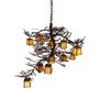 Meyda 54"w Pine Branch Valley View 12 Lt Chandelier - 185796