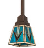 Meyda 5"sq Valencia Mission Mini Pendant - 187890