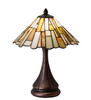Meyda 17"h Delta Jadestone Accent Lamp - 18868