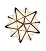 Meyda 10"w Moravian Star Flushmount - 189645