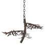 Meyda 28" Wide Pine Branch Pendant - 190126