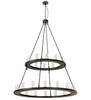 Meyda 60"w Loxley 28 Lt Two Tier Chandelier - 192461