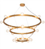 Meyda 72" Wide Manheim Alva 3 Tier Chandelier - 194031