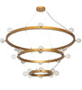 Meyda 72" Wide Manheim Alva 3 Tier Chandelier - 194031