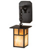 Meyda 6"wide Hyde Park "t" Mission Hanging Wall Sconce - 194872