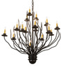 Meyda 42"w Sycamore 16 Lt Chandelier - 194929