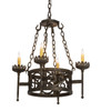 Meyda 24"w Majella 4 Lt Chandelier - 195785