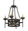 Meyda 24"w Majella 4 Lt Chandelier - 195785