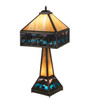 Meyda 29"h Deer Lodge Lighted Base Table Lamp - 19632