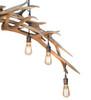 Meyda 69" Long Antlers 8 Light Oblong Chandelier - 212262