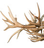 Meyda 71" Long Antlers 10 Light Oblong Chandelier - 212270