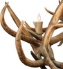 Meyda 70" Wide Antlers Elk 18 Light Chandelier - 212276