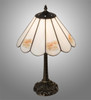 Meyda 21" High Roses & Leaves Table Lamp - 218840