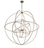 Meyda 60" Wide Atom Enerjisi 8 Light Chandelier - 219211