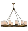Meyda 48" Wide Loxley 12 Light Chandelier - 220081