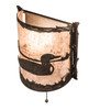 Meyda 9" Wide Loon Right Wall Sconce - 220794
