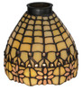 Meyda 6"w Victorian Flourish Shade - 22183