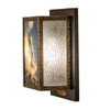 Meyda 9"w Maxfield Parrish Ecstacy Wall Sconce.608 - 38382