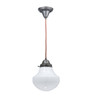 Meyda 9"w Revival Schoolhouse W/classic Globe Mini Pendant - 50649