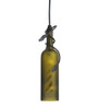 Meyda 3"w Tuscan Vineyard Lighthouse Wine Bottle Mini Pendant - 51001
