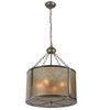 Meyda 20"w Smythe Craftsman Inverted Pendant - 68316