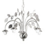 Meyda Silver Leaf 5 Light Chandelier - 69887