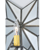 Meyda 15"w Mirrored Star Wall Sconce - 73448