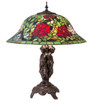 Meyda 24" High Rosebush Table Lamp - 78364