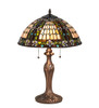 Meyda 22.5"h Fleur-de-lis Table Lamp - 81447