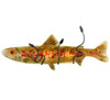 Meyda 29"w Metro Fusion Brown Trout Wall Sconce - 81712
