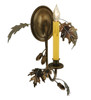 Meyda 11"w Oak Leaf & Acorn Wall Sconce - 82365