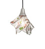 Meyda 9" Wide Handkerchief Tossalad Mini Pendant - 82541