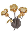 Meyda 12"w Celestial Bouquet 3 Lt Wall Sconce - 82752