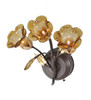 Meyda 12"w Celestial Bouquet 3 Lt Wall Sconce - 82752