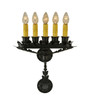 Meyda 18.5"w Victorian Theatre 5 Lt Wall Sconce - 98946