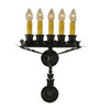 Meyda 18.5"w Victorian Theatre 5 Lt Wall Sconce - 98946
