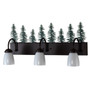 Meyda 28"w Tall Pines 3 Lt Vanity Light - 99783