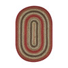 Homespice Decor Chester Red Braided Area Rugs