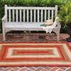 Homespice Decor Preston Red Braided Area Rugs