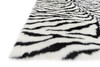 Loloi Danso Shag Da-01 Zebra Machine Made Area Rugs