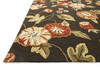 Loloi Francesca Hooked Fc-04 Coffee 7'-6" X 9'-6" Rectangle