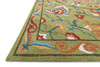 Loloi Francesca Hooked Fc-54 Green / Multi 5'-0" X 7'-6" Rectangle