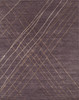 Loloi Hermitage He-10 Plum Hand Knotted Area Rugs