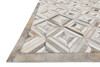 Loloi Promenade Po-01 Ivory / Grey Hand Woven Area Rugs
