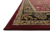 Loloi Stanley St-01 Red / Charcoal Power Loomed Area Rugs