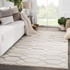 Jaipur Living Laveer AT17 Trellis Ivory Flat Weave Area Rugs