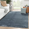 Jaipur Living Basis BI17 Solid Dark Blue Hand Loomed Area Rugs