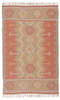 Jaipur Living Emmett DES07 Geometric Orange Handwoven Area Rugs