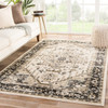 Jaipur Living Amerita ELY05 Medallion Ivory Power Loomed Area Rugs