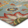 Jaipur Living Zamora HAC09 Floral Light Blue Hand Tufted Area Rugs
